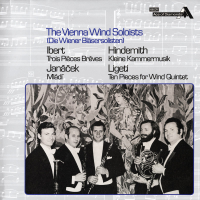 Ibert: Trois pìeces brèves; Janáček: Mládi; Hindermith: Kleine Kammermusik, Op. 24, No. 2; Ligeti: Ten Pieces for Wind Quintet (New Vienna Octet; Vienna Wind Soloists — Complete Decca Recordings Vol. 10)