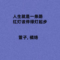 人生就是一条路 红灯该停绿灯起步 (Single)