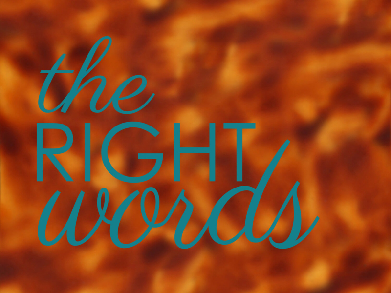 The Right Words (Single)