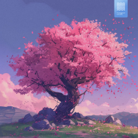 Cherry Blossom Tree (Single)