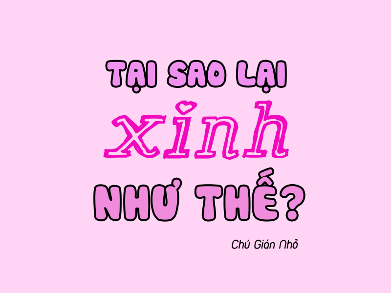 Tại Sao Lại Xinh Như Thế (Single)