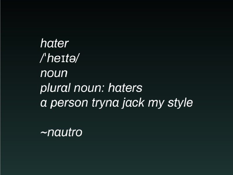 Haters (Single)