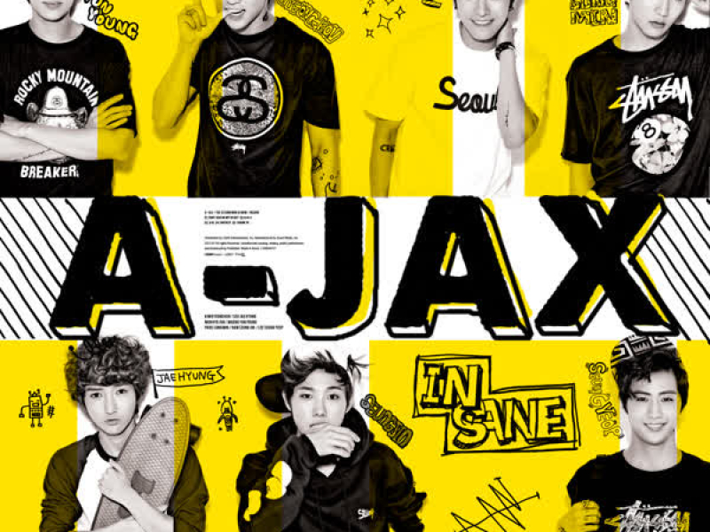 A-Jax 2nd Mini Album 'Insane'