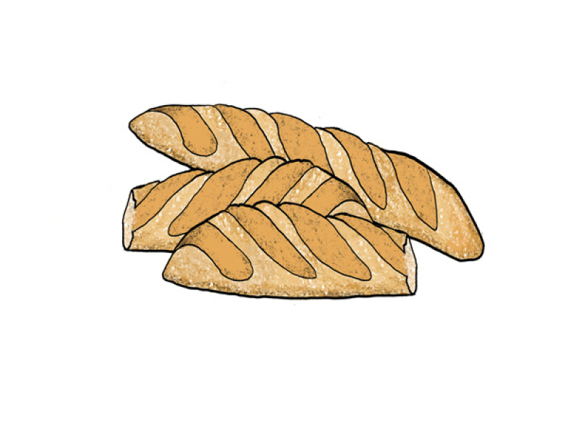 fresh baguettes (Single)