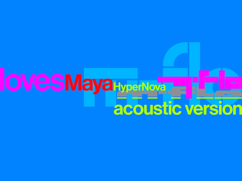 HyperNova (acoustic version) (Single)