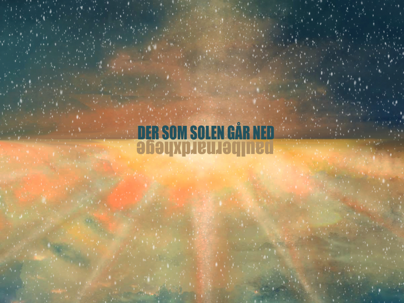 Der som solen går ned (Single)