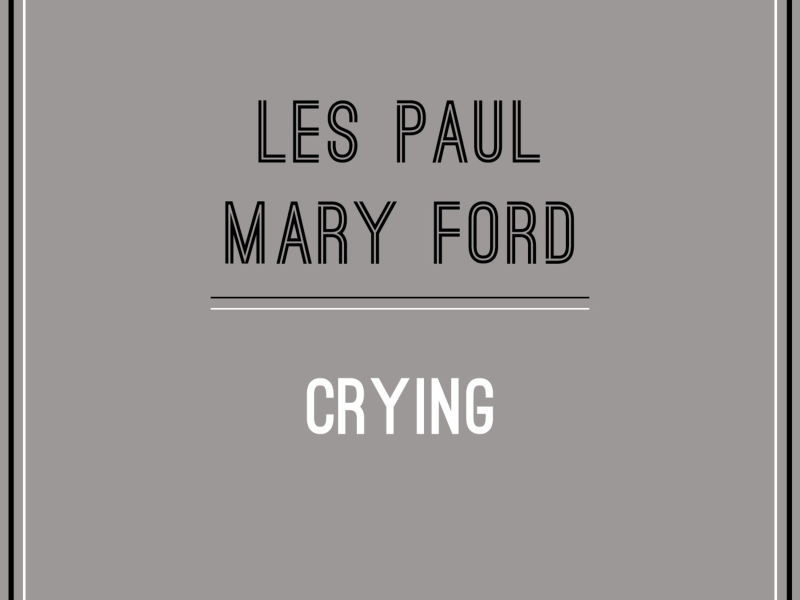 Crying (Single)