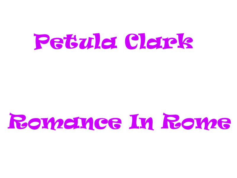 Romance In Rome