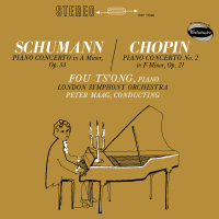 Schumann: Piano Concerto in A minor, Op. 54; Chopin: Piano Concerto No. 2 in F minor, Op. 21 (Fou Ts’ong – Complete Westminster Recordings, Volume 7)