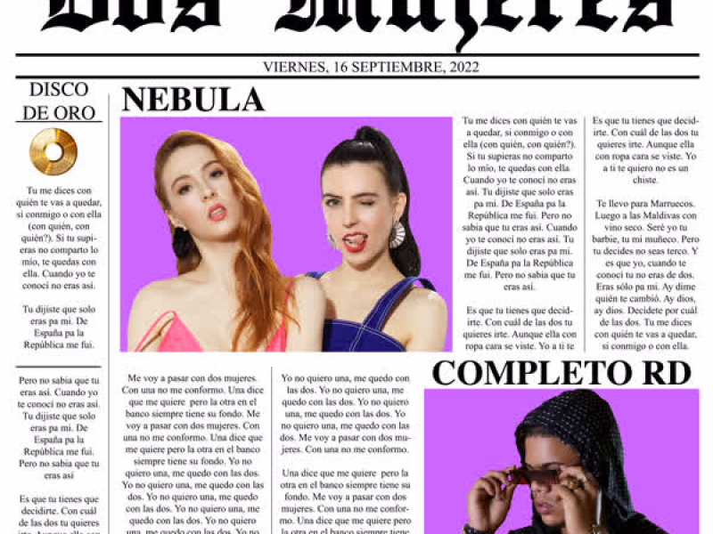 Dos Mujeres (Single)