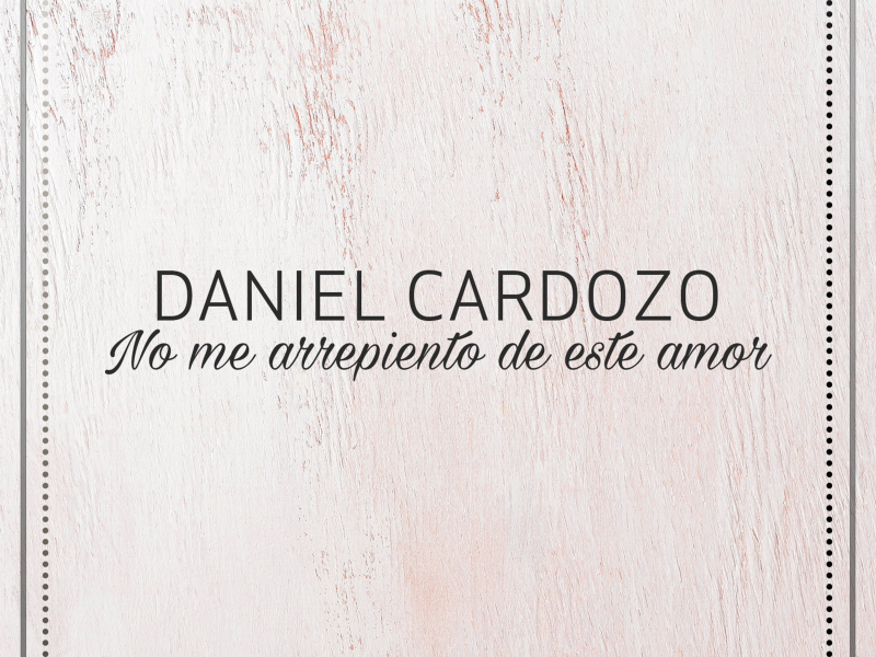 No Me Arrepiento de Este Amor (Single)