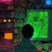 Face to face with the moon - lofi coding beats