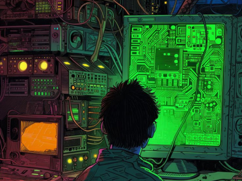 Face to face with the moon - lofi coding beats