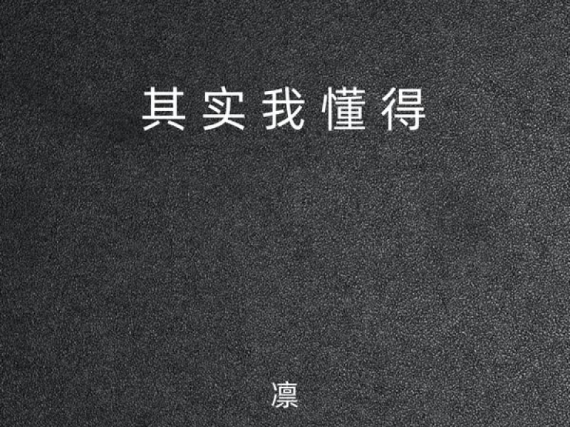 其实我懂得 (Single)