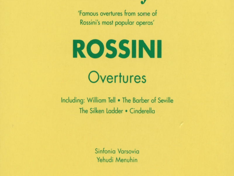 Rossini Overtures