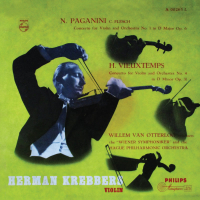 Paganini: Violin Concerto No. 1; Vieuxtemps: Violin Concerto No. 4 (Herman Krebbers Edition, Vol. 1)