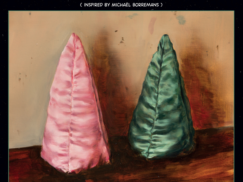 Coloured Cones (Inspired by Michaël Borremans)