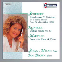 Susan Milan Plays Schubert, Reinecke & Martinu