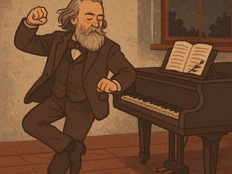 Hungarian Dance No.5 - 4 hands (LoFi Version) (Single)