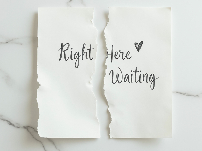 Right Here Waiting (Single)