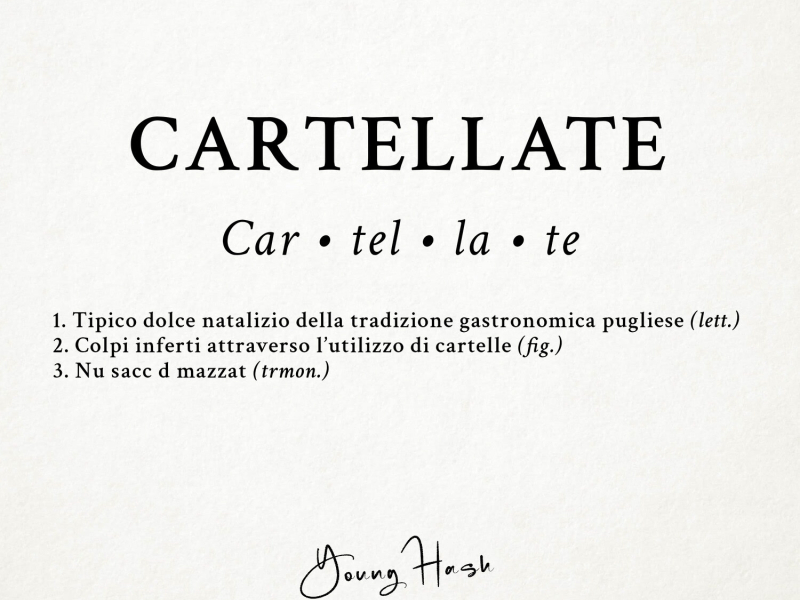 Cartellate (Single)