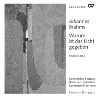 Johannes Brahms: Warum ist das Licht gegeben. Musica sacra