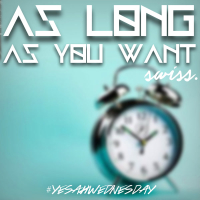 As Long as You Want - #YESAHWEDNESDAY (Single)