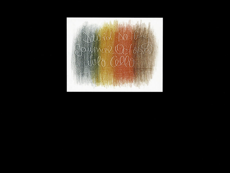 Journal October - Solo Cello