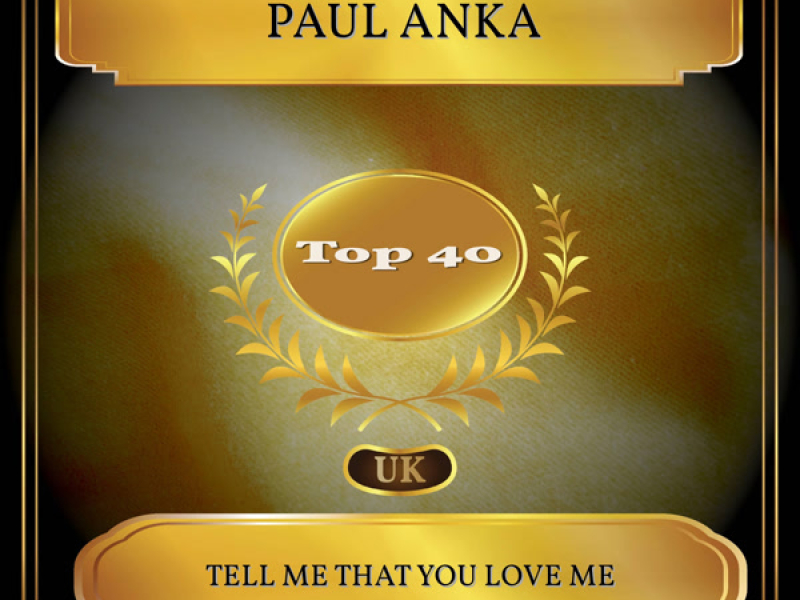 Tell Me That You Love Me (UK Chart Top 40 - No. 25) (Single)