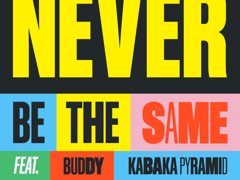 Never Be the Same (Single)