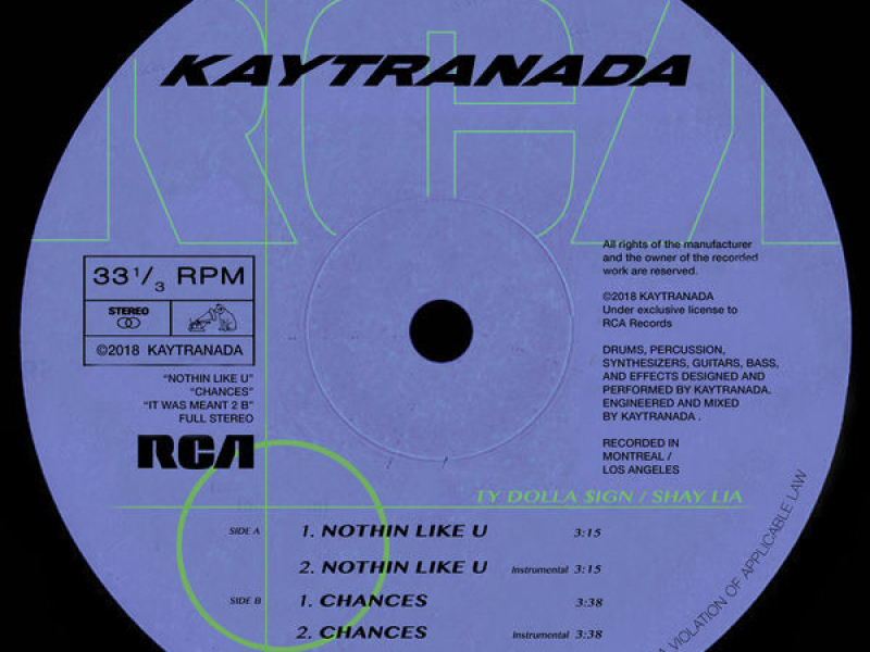 NOTHIN LIKE U / CHANCES (EP)