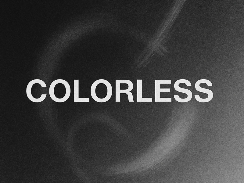 COLORLESS (Single)