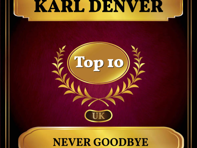 Never Goodbye (UK Chart Top 40 - No. 9) (Single)