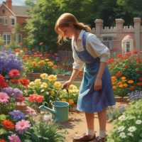 merawat bunga kesayangan (Single)