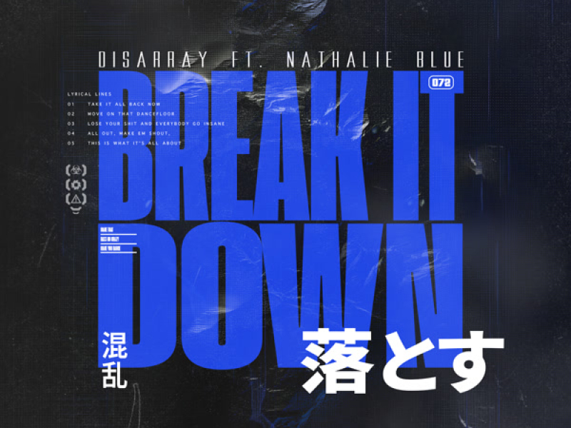 BREAK IT DOWN (Single)