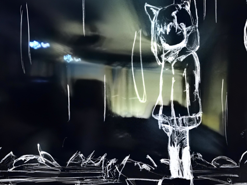 El del asiento del fondo del minibús 