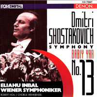 Shostakovich: Symphony No. 13, 