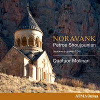 Noravank: Shoujounian's String Quartets Nos. 3-6