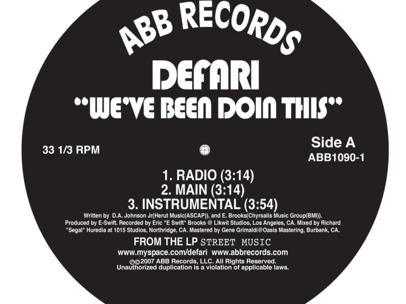 We've Been Doin This / Congratulations