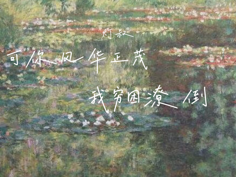 可你风华正茂我穷困潦倒 (DJ版) (Single)