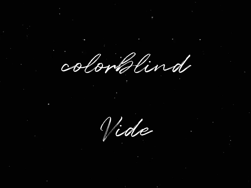 Colorblind (Single)