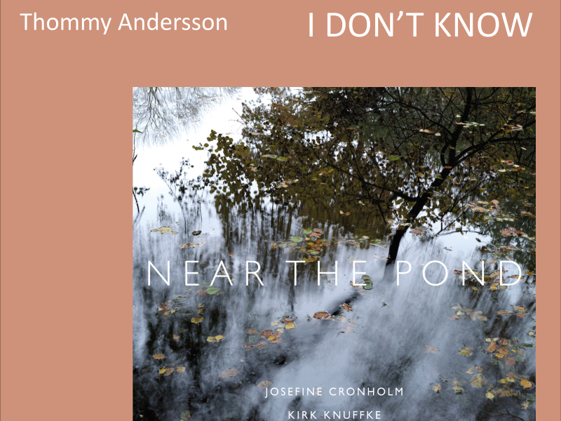 I Don't Know (Single)