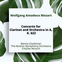 Mozart: Concerto for Clarinet and Orchestra in A, K. 622 (EP)