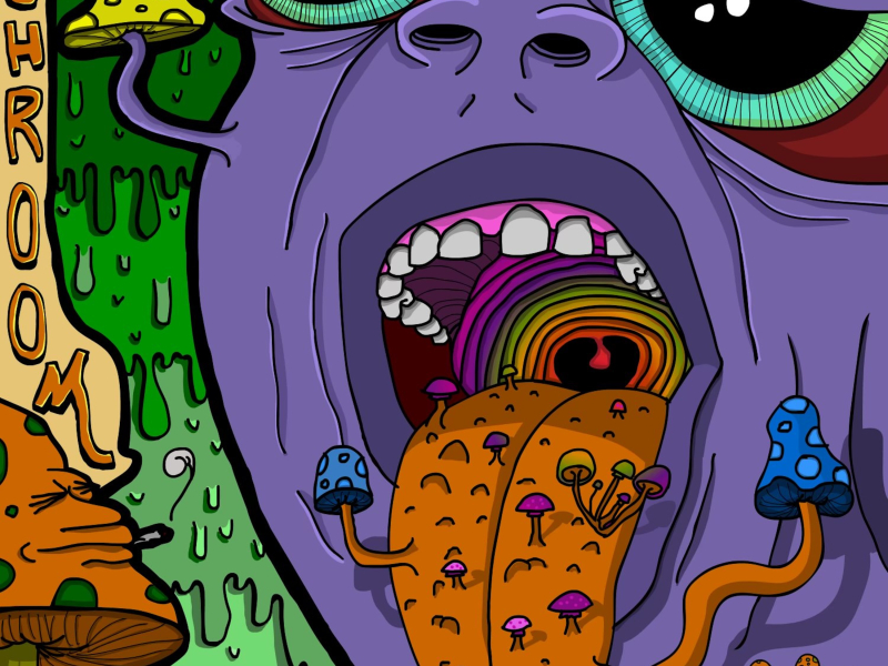 THE STEM OF A SHROOM