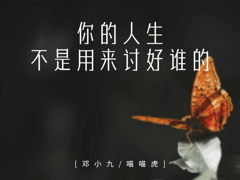 你的人生不是用来讨好谁的 (Single)