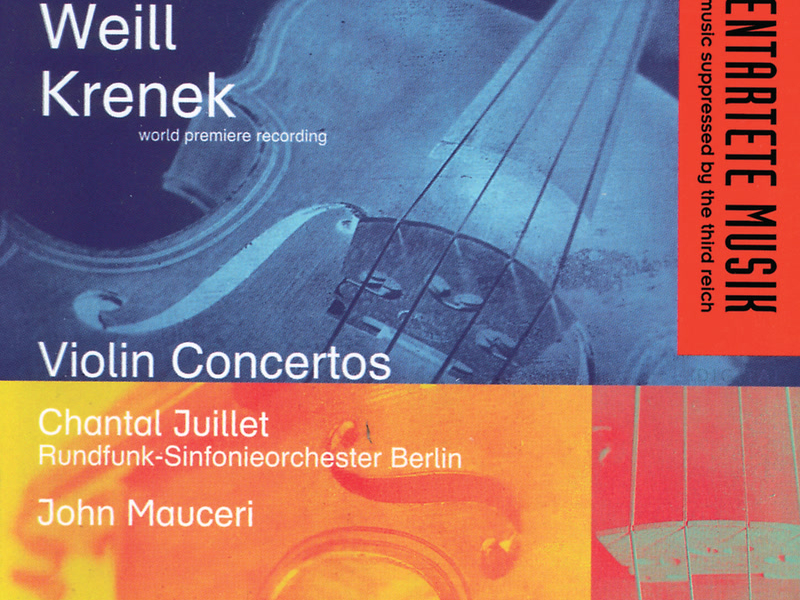 Korngold / Weill / Krenek: Violin Concertos