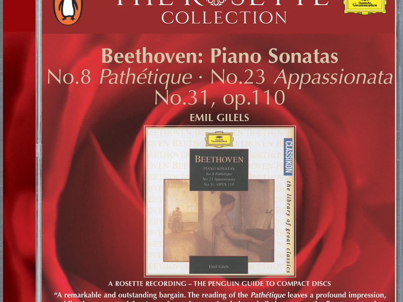 Beethoven: Piano Sonatas No.8, No.23 & No.31