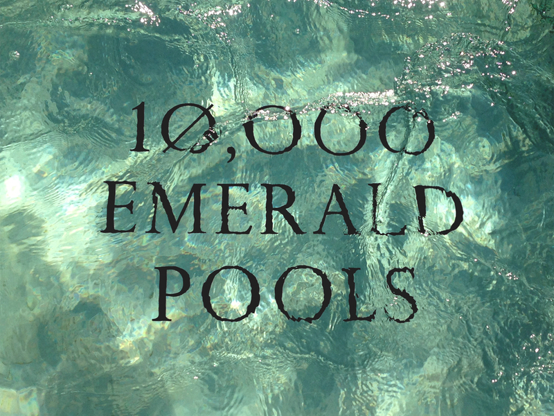 10,000 Emerald Pools