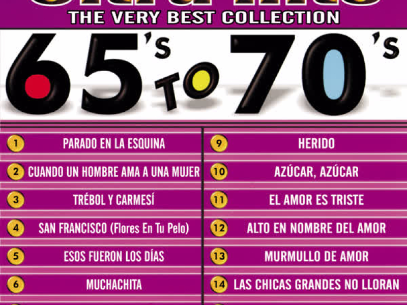 Ultra Hits - The Very Best Collection - 65's To 70's