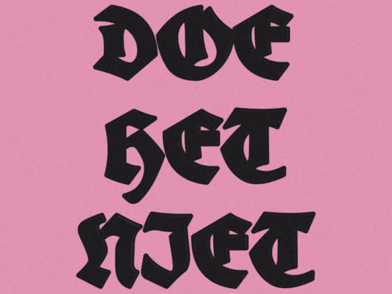 DOE HET NIET (Single)